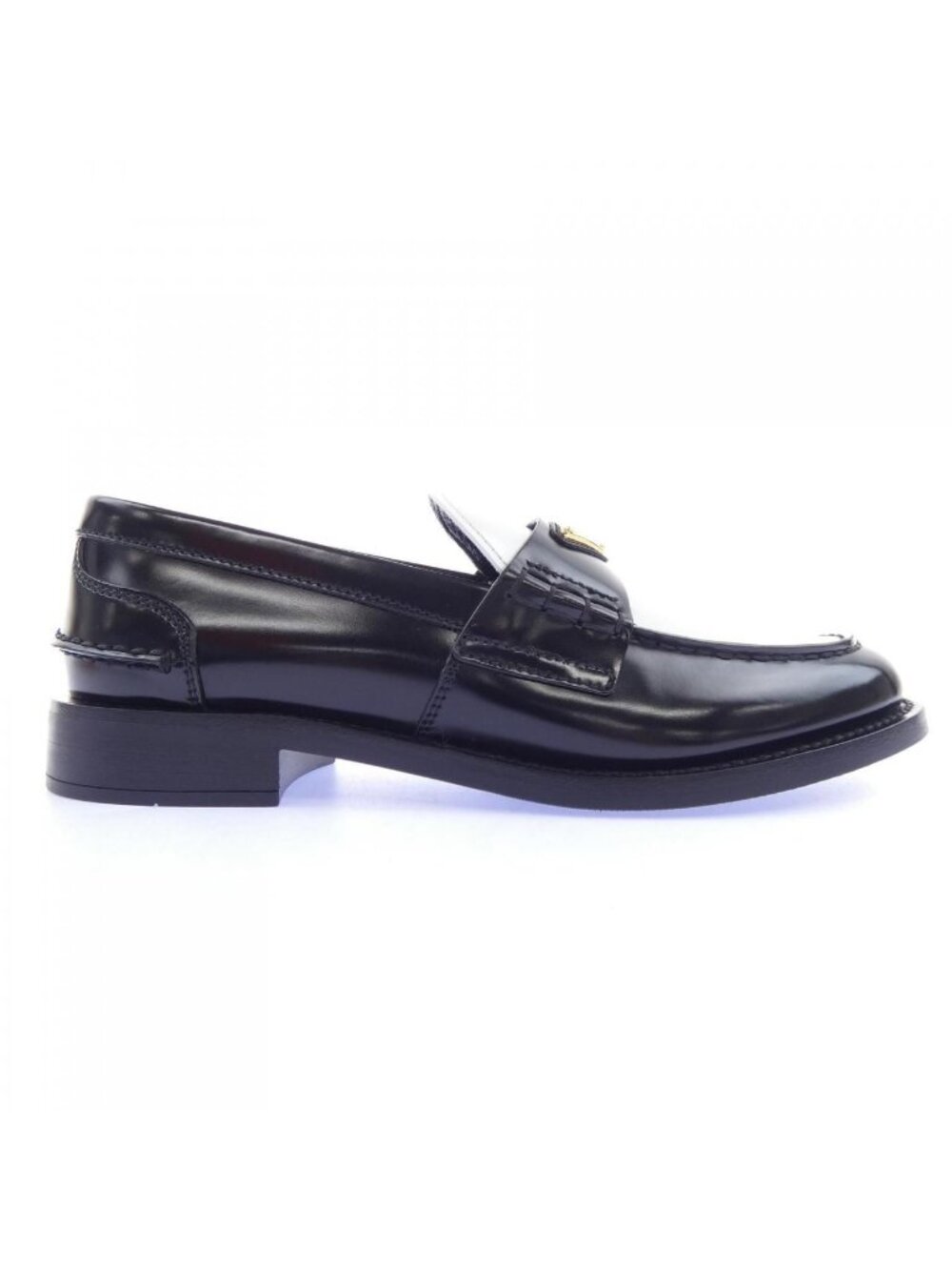 Prada Triangle Logo Loafers Shoes